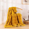 cheap wholesale blanket 100% polyester fleece blanket